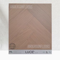 Canadian Standard, LUCID Herringbone 5” x 3/4" Engineered Hardwood - Calm Canadian Standard, LUCID Herringbone 5” x 3/4" Engineered Hardwood - Calm